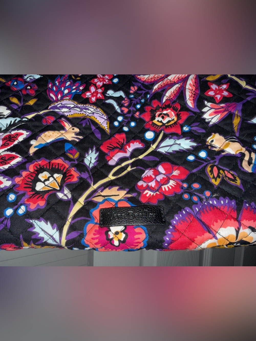 Vera Bradley Iconic Grand Tote (Reversible) in Foxwoods - Picture 5 of 8